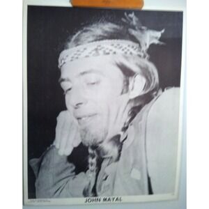 John Mayal Blues Vintage 70's Poster